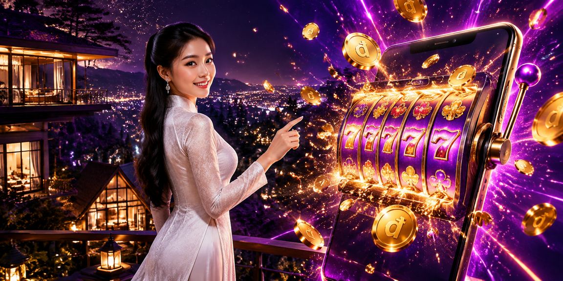 Người chơi tại Đà Lạt trải nghiệm trò chơi slots trên nền tảng cá cược trực tuyến